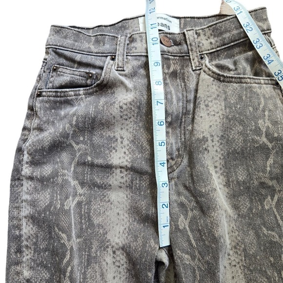 Reformation Cindy Bootleg Jean in Python Wash 25 - Picture 2 of 12